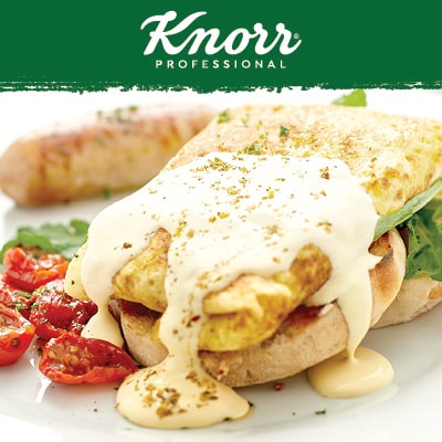 Knorr Professional Hollandaise Sauce - 1 L - Here’s our heat and pour Hollandaise that stands up to the pressure.